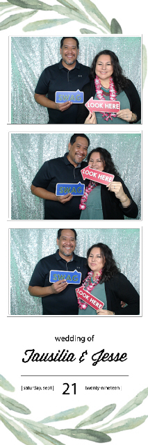 Tausila and Jesse's Wedding | View more photos from the event at gallery.photoboothbillings.com/u/PhotoBoothBillings/Tausila-and-Jesses-Wedding